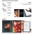 Benutzerdefinierte Panneau Publicitaire Werbung Outdoor Light Box